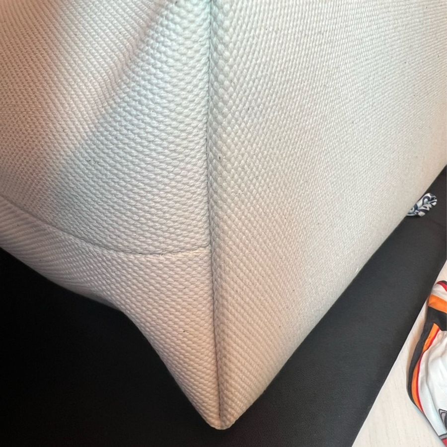【近全新正品】Celine Cabas Tote 帆布托特包-大號(附保卡、訂製內袋與雙風格絲巾)-14