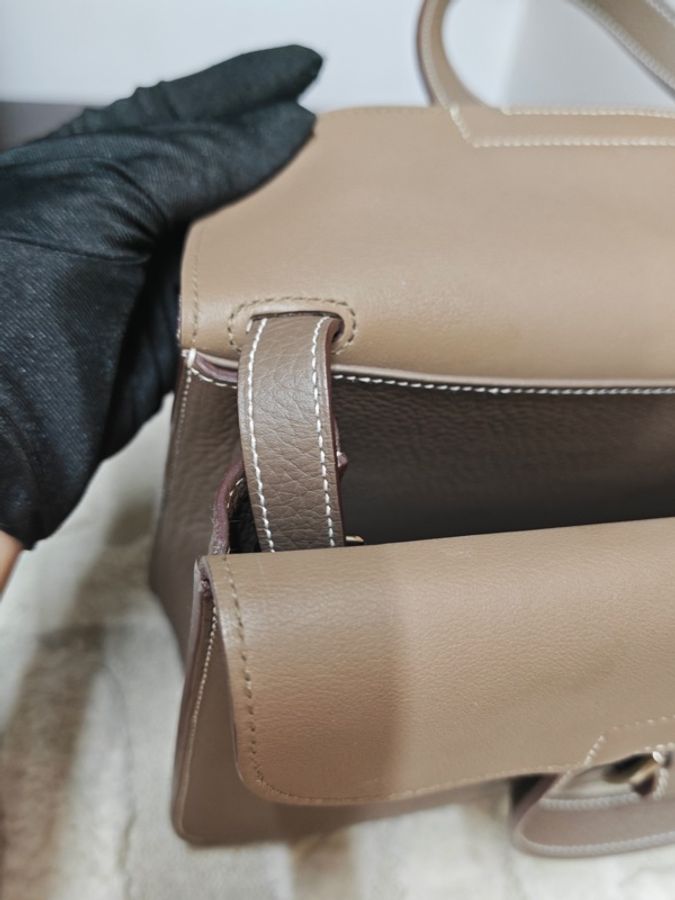 Hermes Halzan愛馬仕大象灰31有購證-58