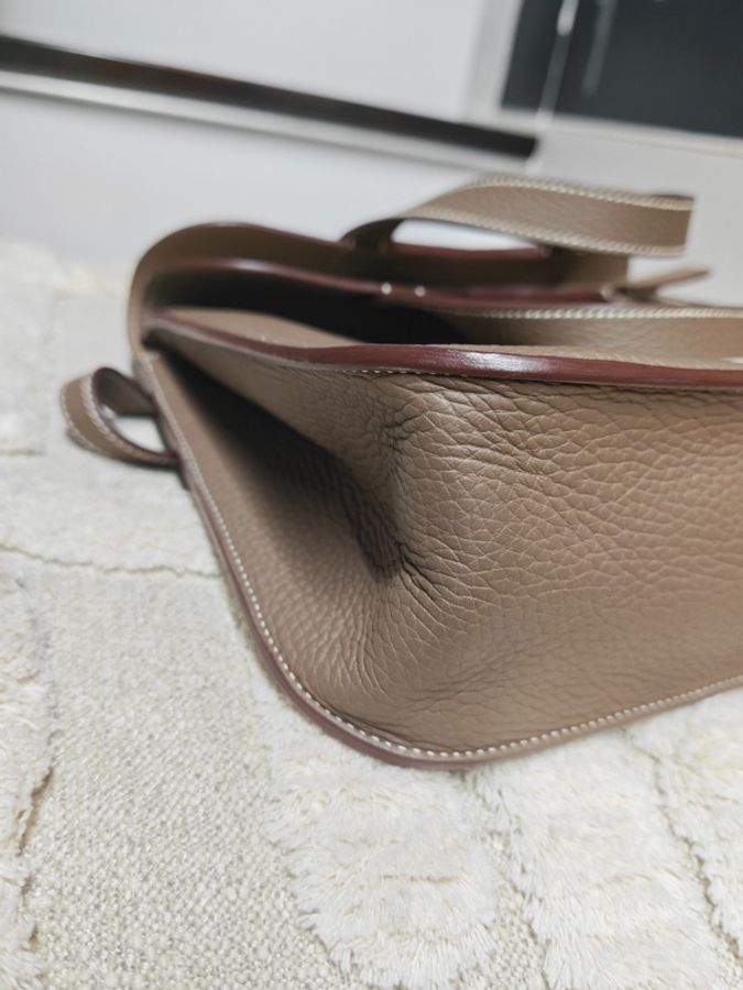 Hermes Halzan愛馬仕大象灰31有購證-62