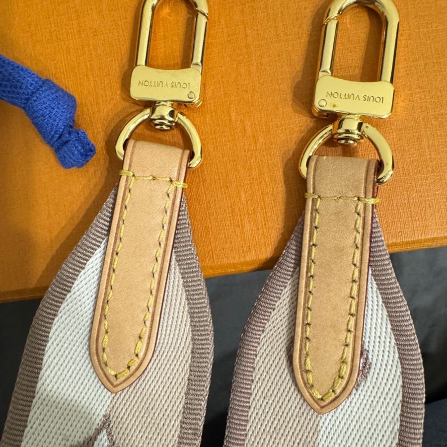 Louis Vuitton Speedy 20 芯片款💗原廠奶茶色背帶(盒裝完整）-18