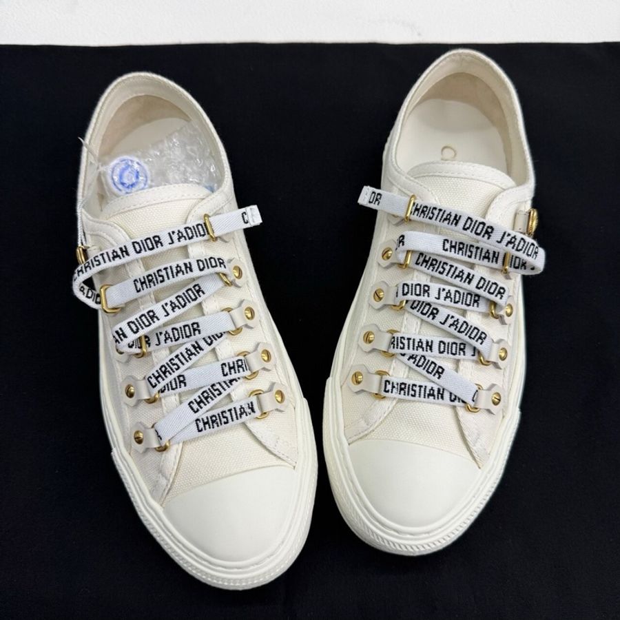 閒置新未使用DIOR迪奧 Walk'n'Dior 厚底鞋白色 36.5碼-8