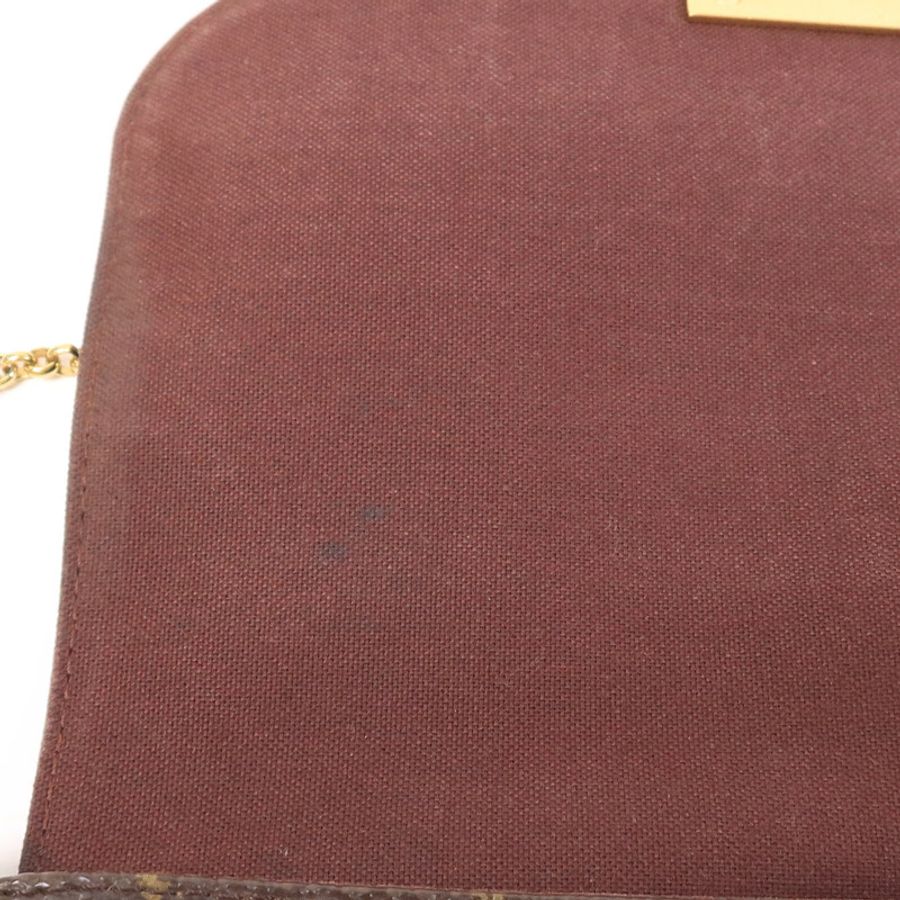 LOUIS VUITTON Monogram Favorite MM金扣手挽肩背兩用袋-16