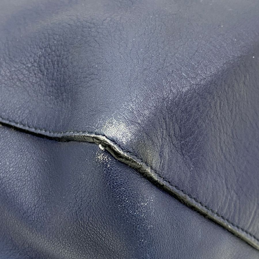 藍色 牛皮 East West 托特包 肩背包【LOEWE 羅威】 308.20.K84-9