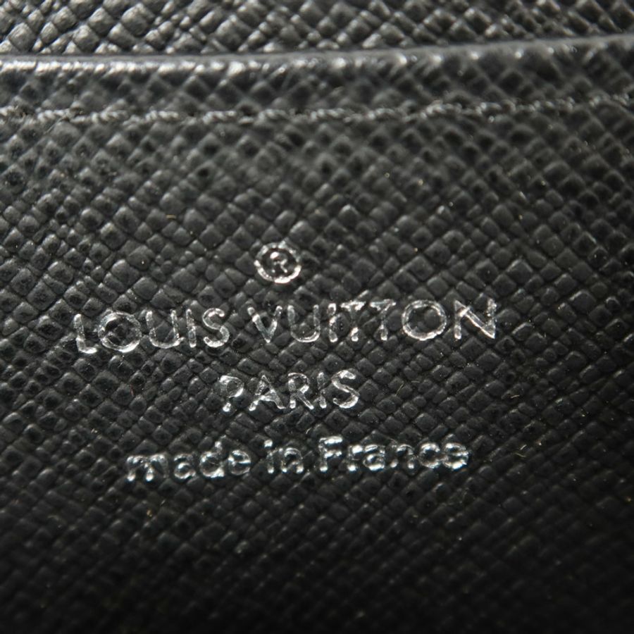 LOUIS VUITTON Damier Graphite Zippy Coin Purse銀扣零錢包-6