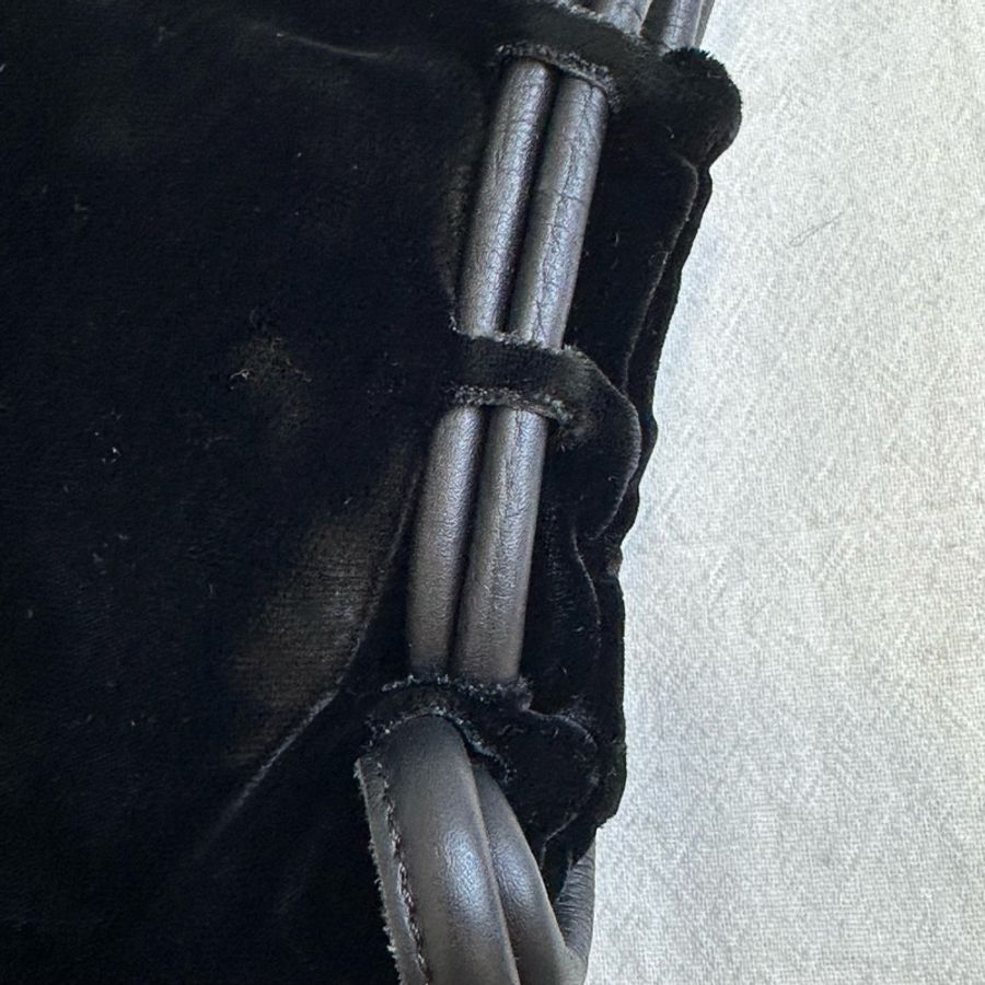 【赫蒂國際精品】Emporio Armani 亞曼尼 毛毛半月包 水餃包 vintage-8