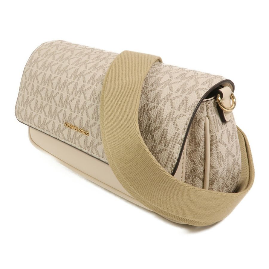 Michael Kors 塗層帆布Jet Set Travel Flap肩背袋-2