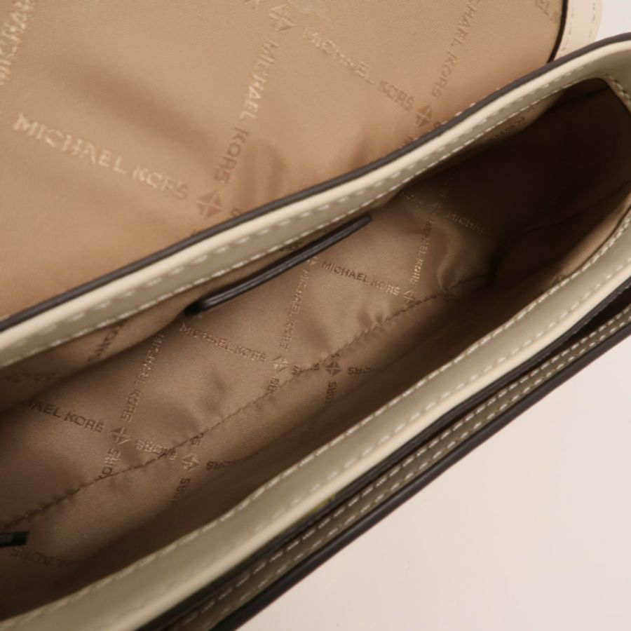 Michael Kors 塗層帆布Jet Set Travel Flap肩背袋-4