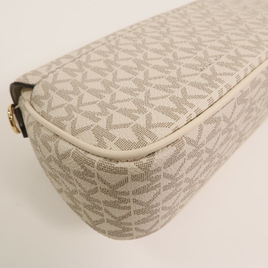Michael Kors 塗層帆布Jet Set Travel Flap肩背袋-14