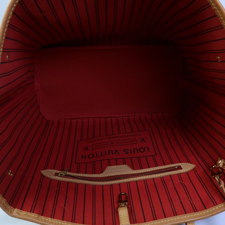 LOUIS VUITTON Monogram Neverfull MM手挽袋-4