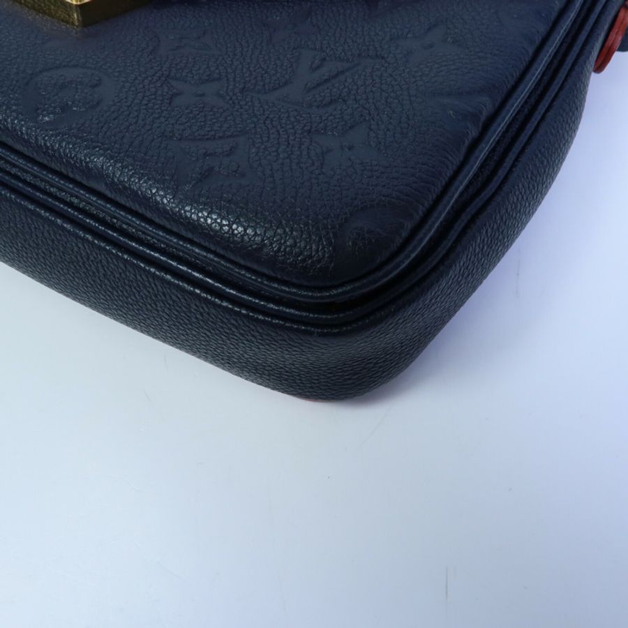 LOUIS VUITTON Monogram Empreinte Pochette Metis手挽肩背兩用袋-11