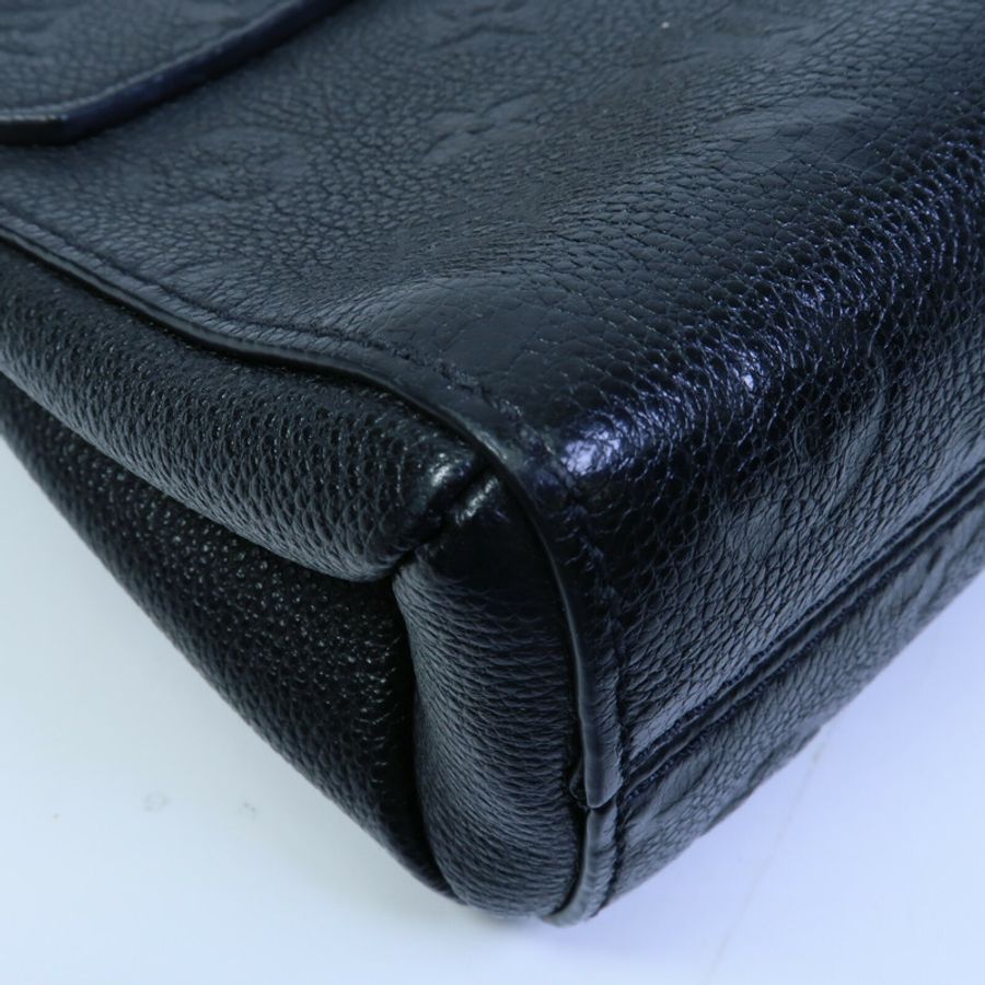 LOUIS VUITTON Monogram Empreinte Vavin BB鏈帶肩背袋-11