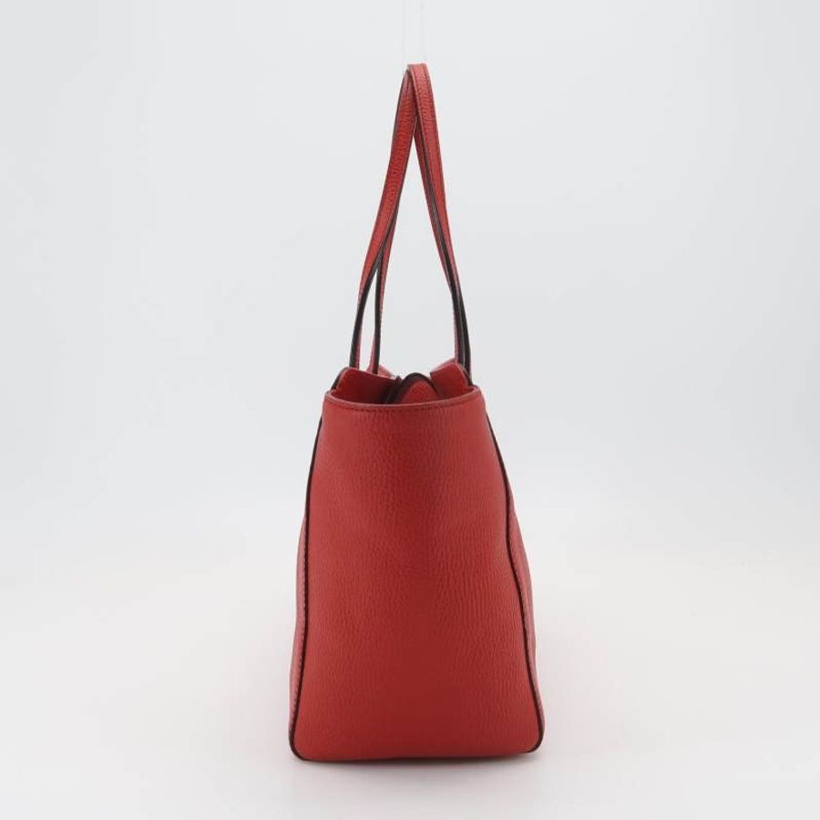 Gucci Swing牛皮純色logo標誌單肩包-2