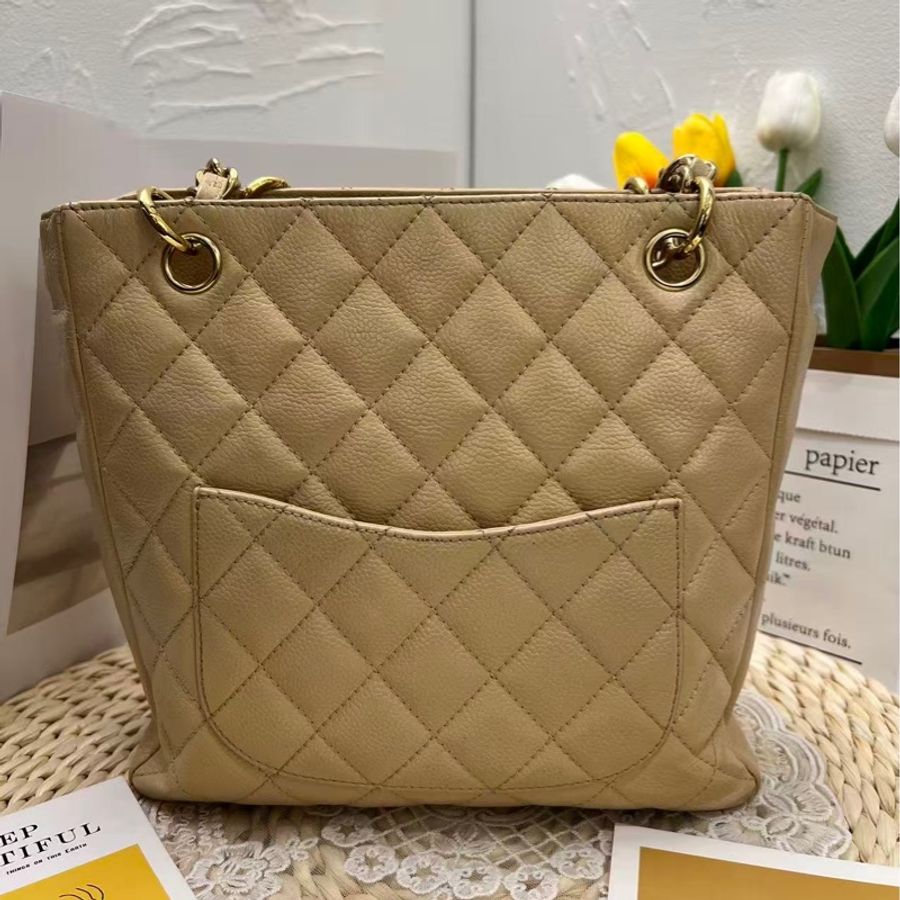 Chanel PST小號托特 - 米色-6