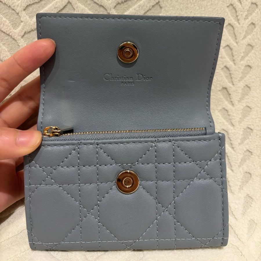 ✨Dior藍色零錢包-2