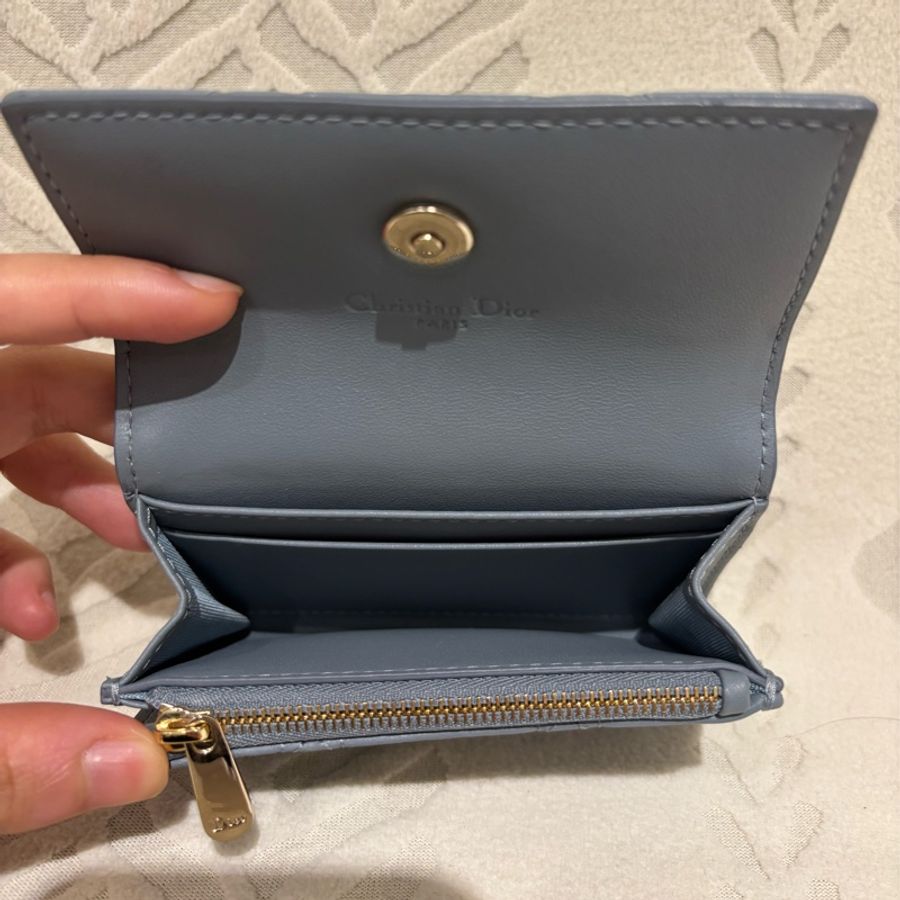 ✨Dior藍色零錢包-3