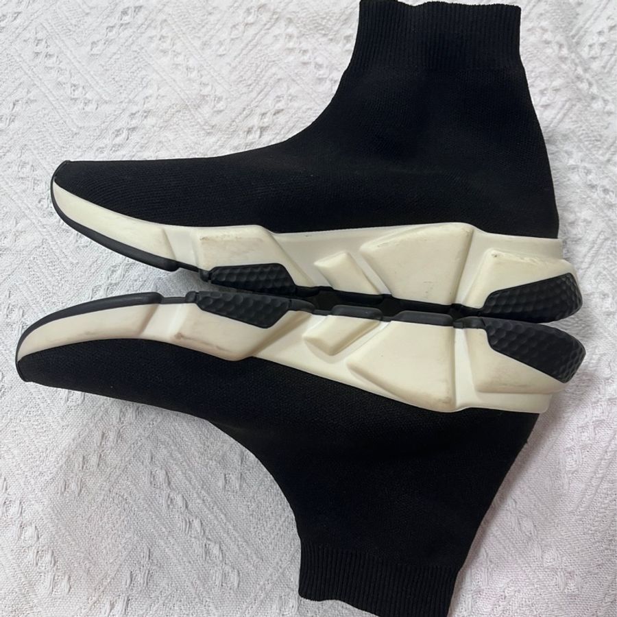 Balenciaga巴黎世家氣墊襪子鞋 黑色 38碼 🈚附件-3
