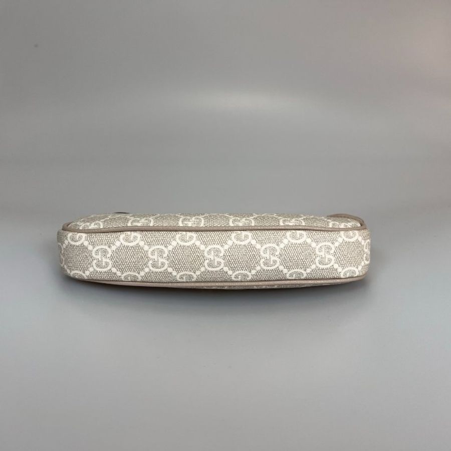 GUCCI  燕麥奶老花麻將包-5