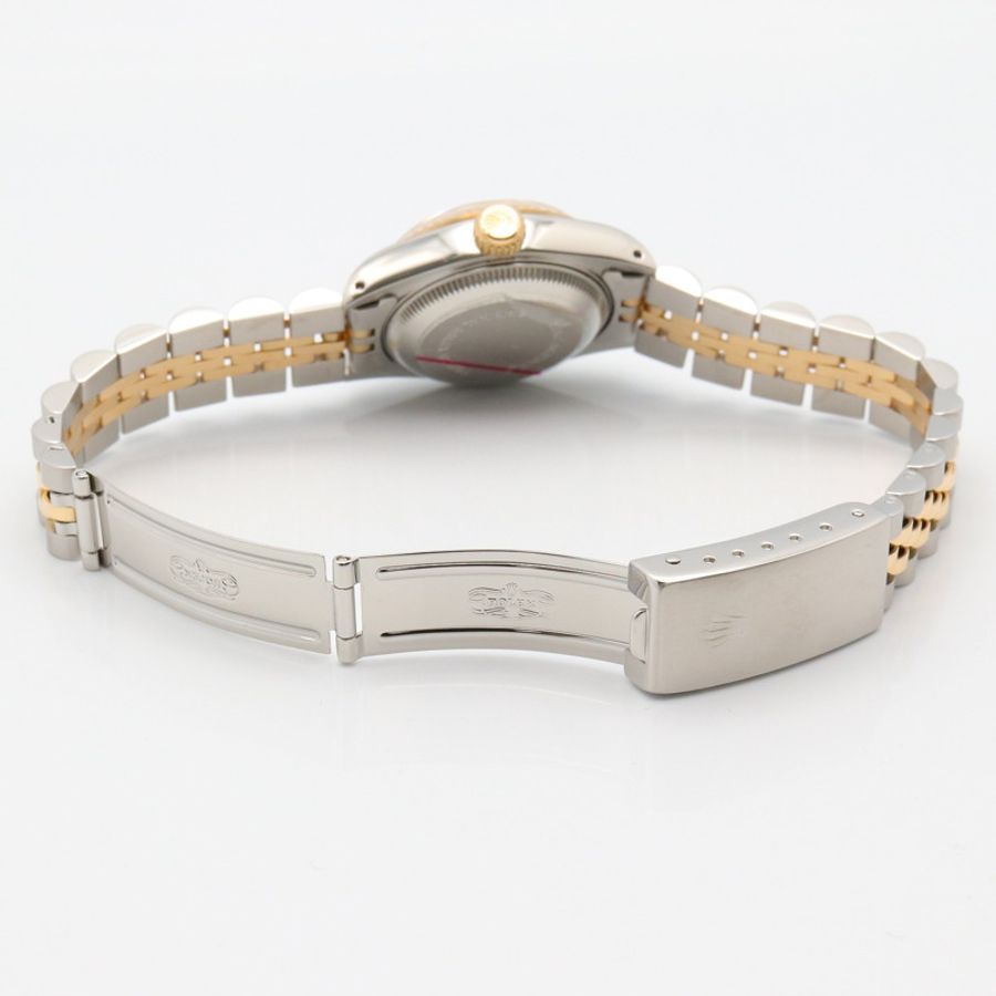 18K黃金 金鑽石面盤 Datejust 自動機械 腕錶【ROLEX 勞力士】 69173-3