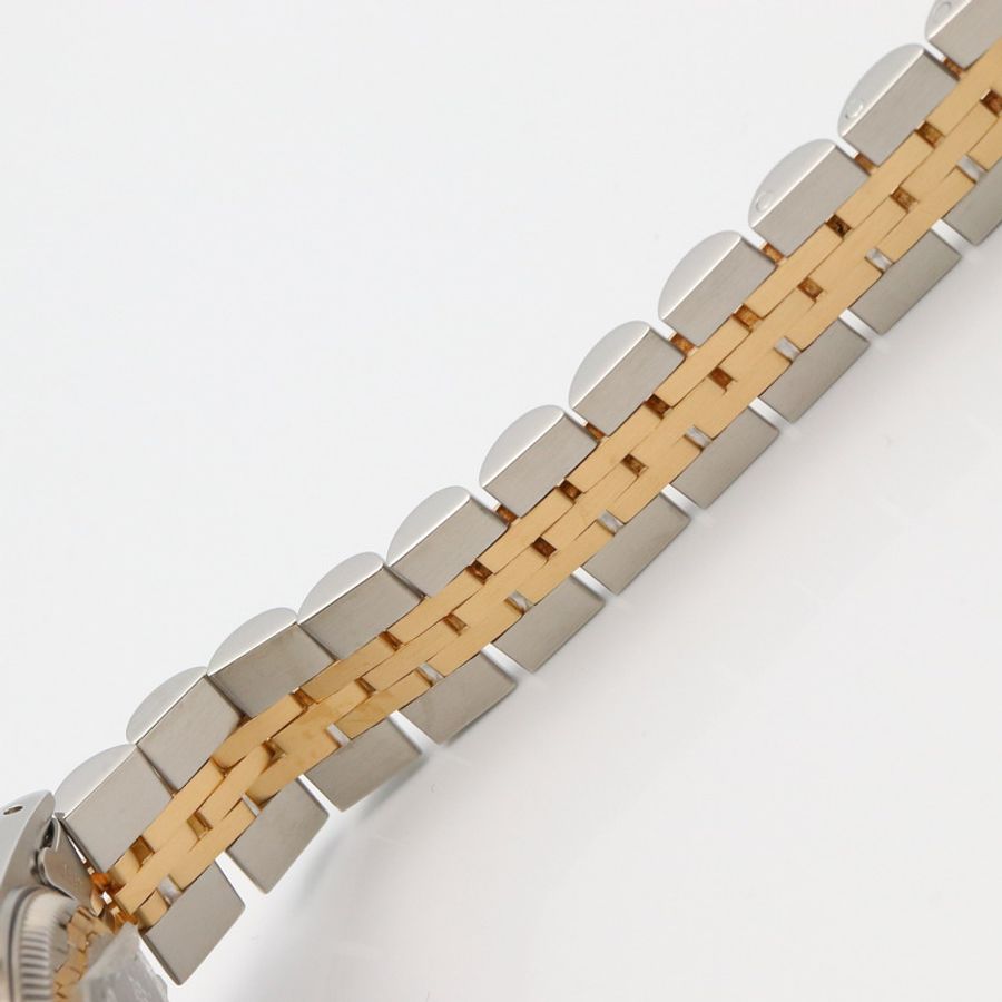18K黃金 金鑽石面盤 Datejust 自動機械 腕錶【ROLEX 勞力士】 69173-12