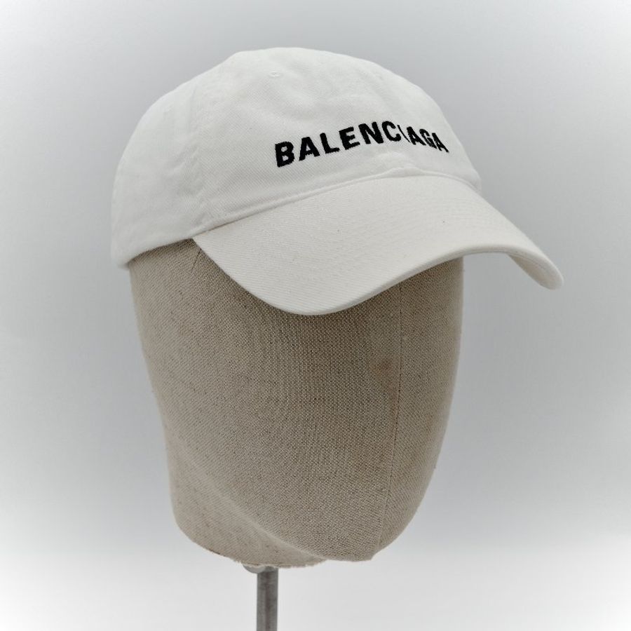 Balenciaga 巴黎世家 白色 棒球帽-8
