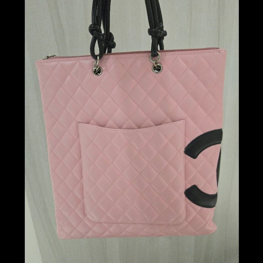 經典不敗｜CHANEL 康朋系列 粉色 托特包 手提包 琴譜包 💖-27