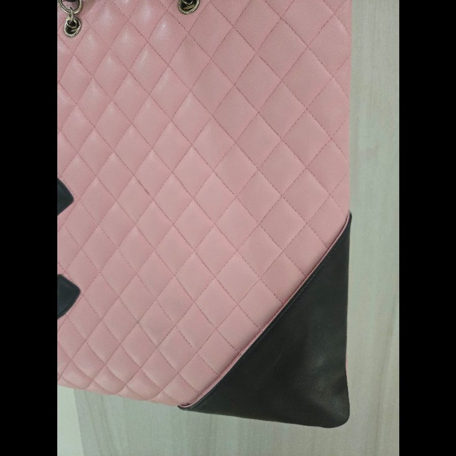 經典不敗｜CHANEL 康朋系列 粉色 托特包 手提包 琴譜包 💖-30