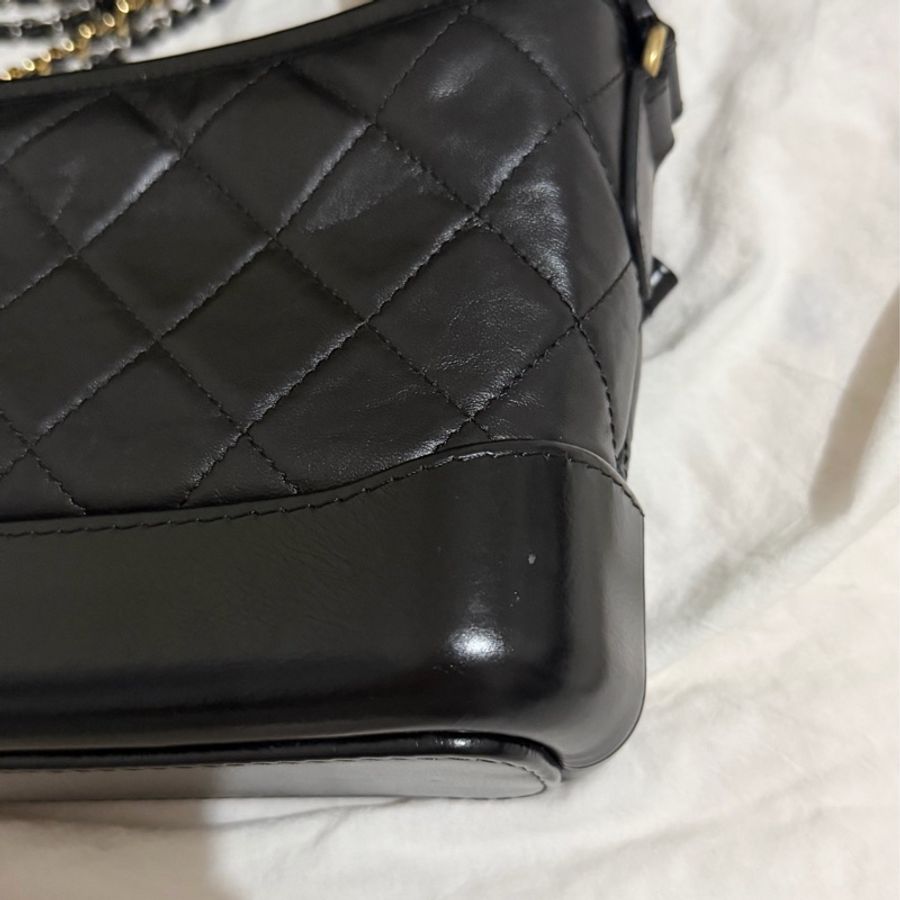 Chanel絕版流浪包小號-10