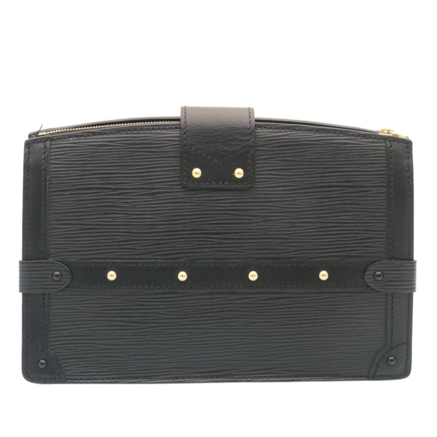 【日本直送】路易威登 Epi Trunk 手拿包/兩用肩包 黑色 M53052 LV 正品 28382SM-1