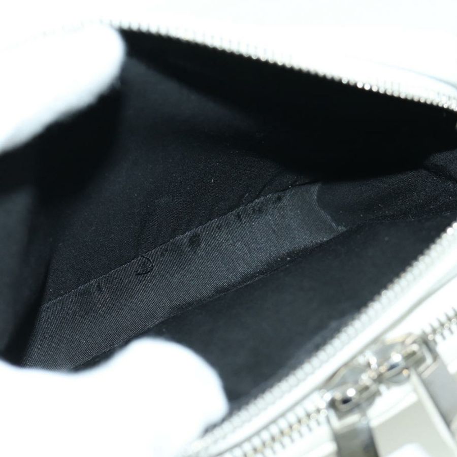 【日本直送】Christian Dior Daniel Arsham 單肩背包，白色銀色皮革，正品編號 171489V-18