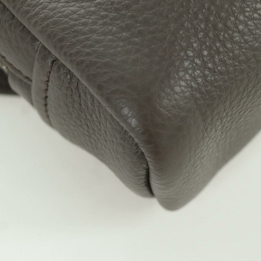 【日本直送】PRADA Vitterodino 肩背包，皮革，灰色/銀色，2VH184，正品 ARZ688SAM-8