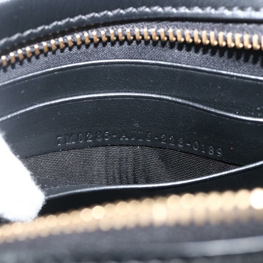 【日本直送】FENDI Versace 聯名背包，黑色金色皮革，正品 ka3101V-10