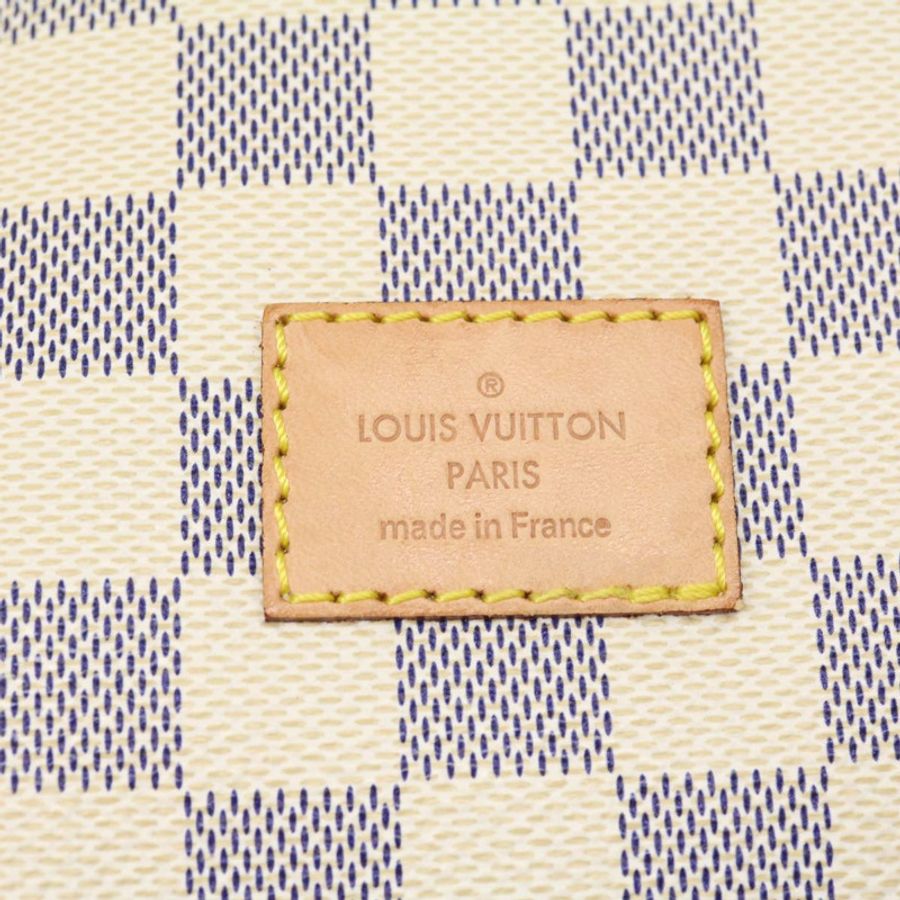 【日本直送】路易威登 Damier Azur 帆布 Saumur 30 單肩包 N48202 LV Auth 31179SAV-19