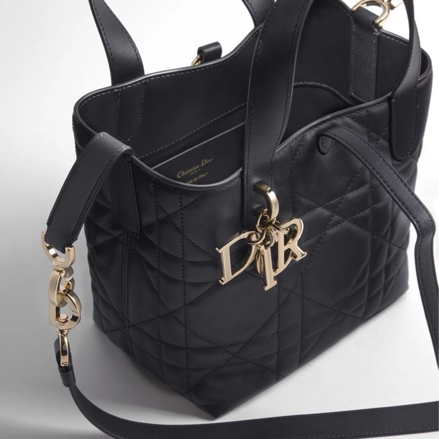 DIOR黑色Toujours小號直式手提側背包（全新商品！）-3