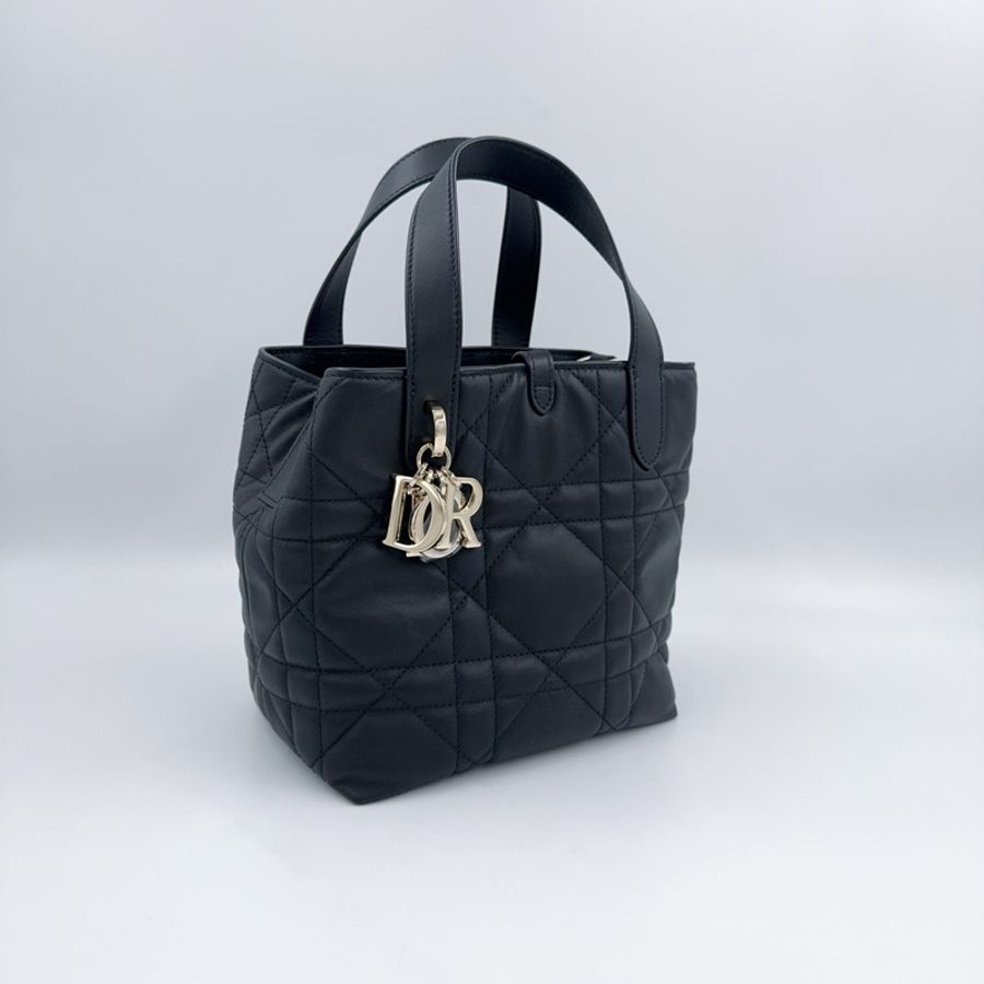 DIOR黑色Toujours小號直式手提側背包（全新商品！）-6