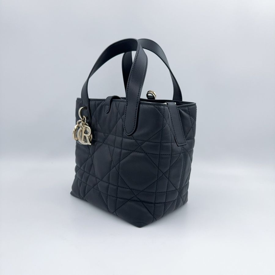 DIOR黑色Toujours小號直式手提側背包（全新商品！）-7
