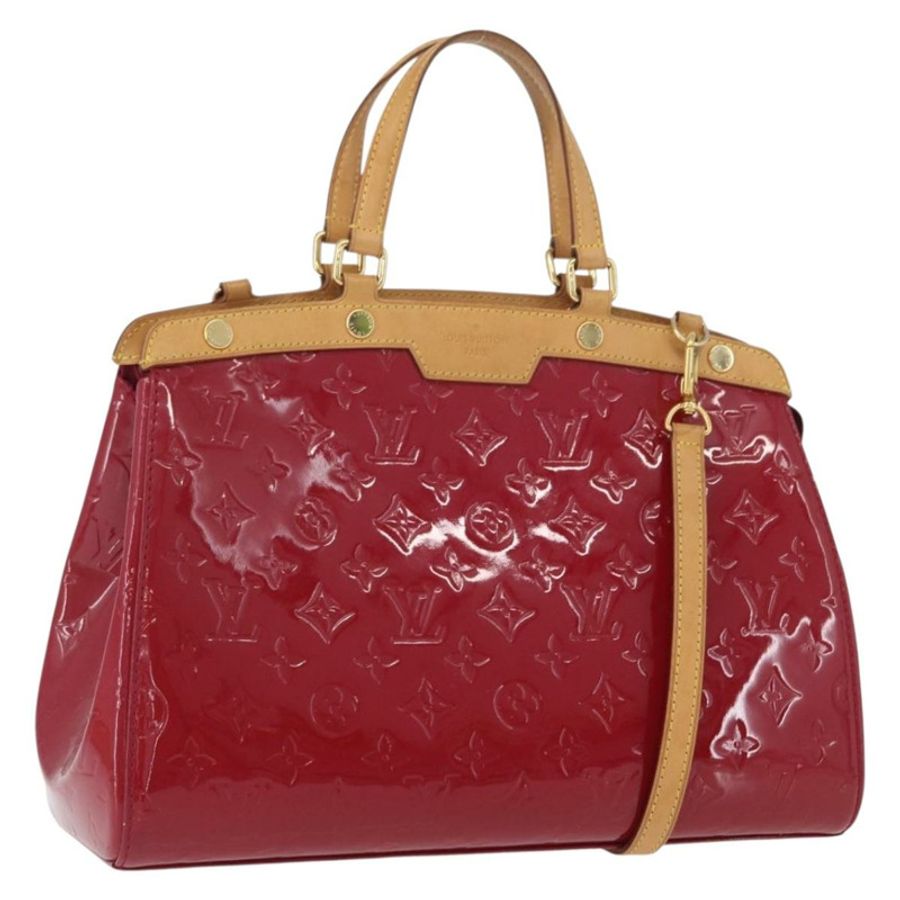 【日本直送】路易威登 Monogram Vernis Blair 中型包 2way Rose Andian M91798 正品 mr1990-0