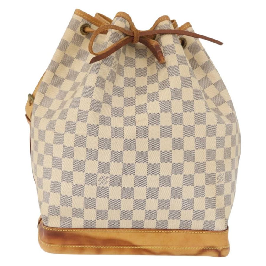 【日本直送】路易威登 Damier Azur Noe 肩背包 N42222 LV Auth LNZ751A-12