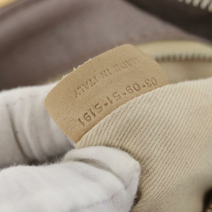 【日本直送】Chloe Paddington 手提包 皮革 灰色 金銀色 正品 ARZ787V-10