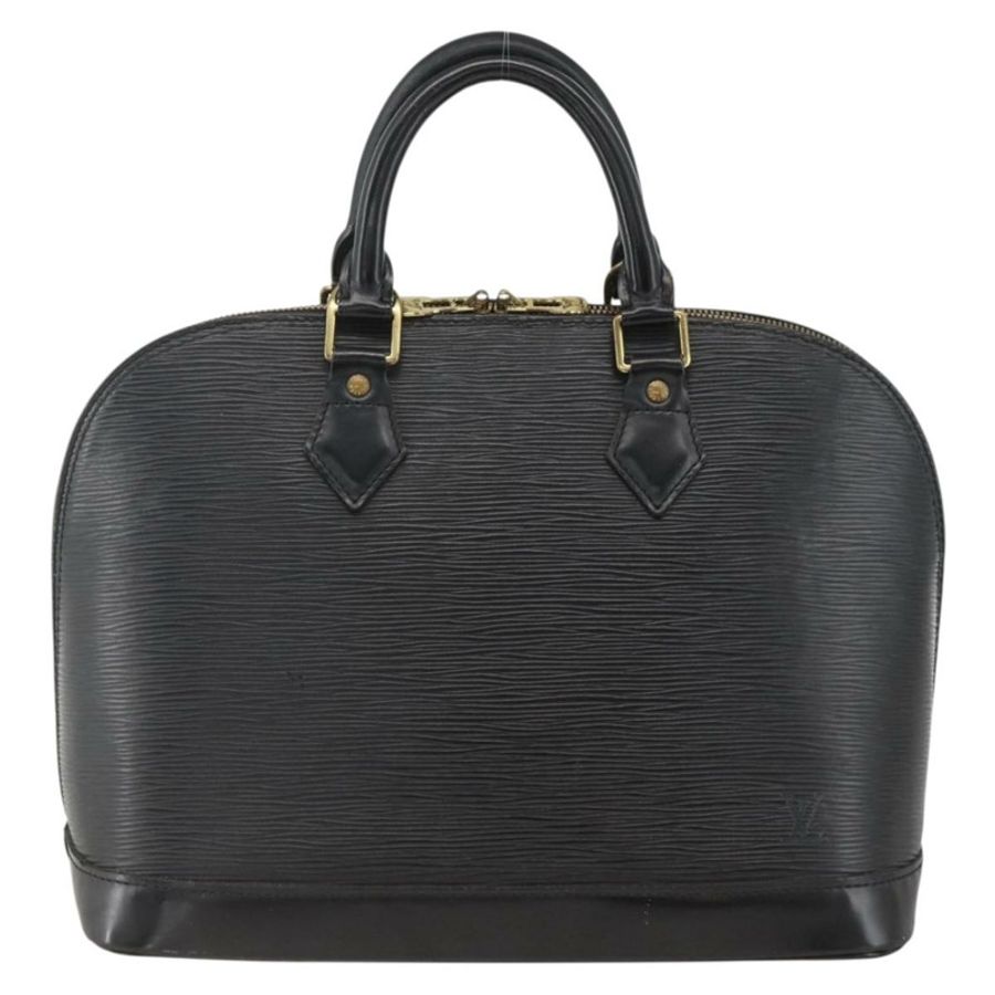 【日本直送】路易威登 Epi Alma 手提包 Noir 黑色 M52142 LV 正品 BAZ687A-12