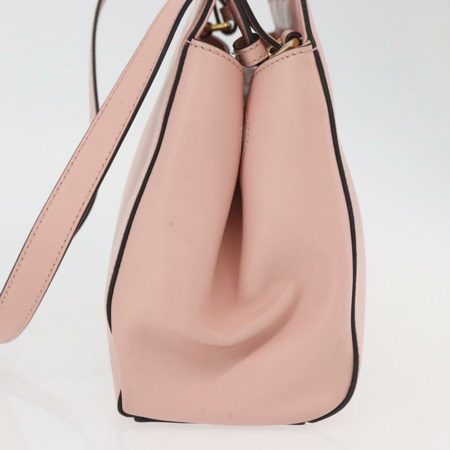【日本直送】GUCCI Nim Fair 手提包 皮革 兩用 粉金 453767 正品 ka4024A-4