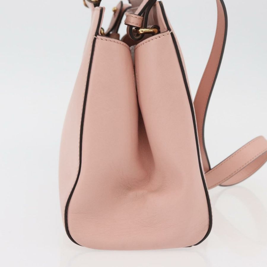 【日本直送】GUCCI Nim Fair 手提包 皮革 兩用 粉金 453767 正品 ka4024A-5