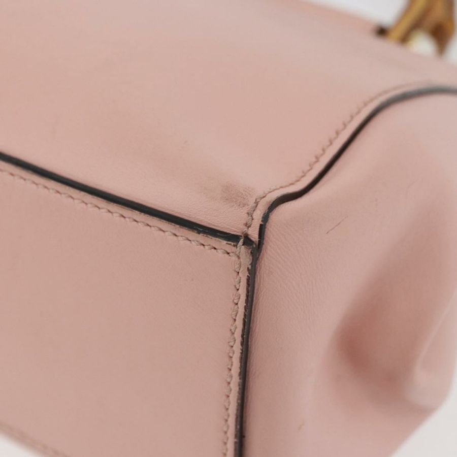 【日本直送】GUCCI Nim Fair 手提包 皮革 兩用 粉金 453767 正品 ka4024A-13