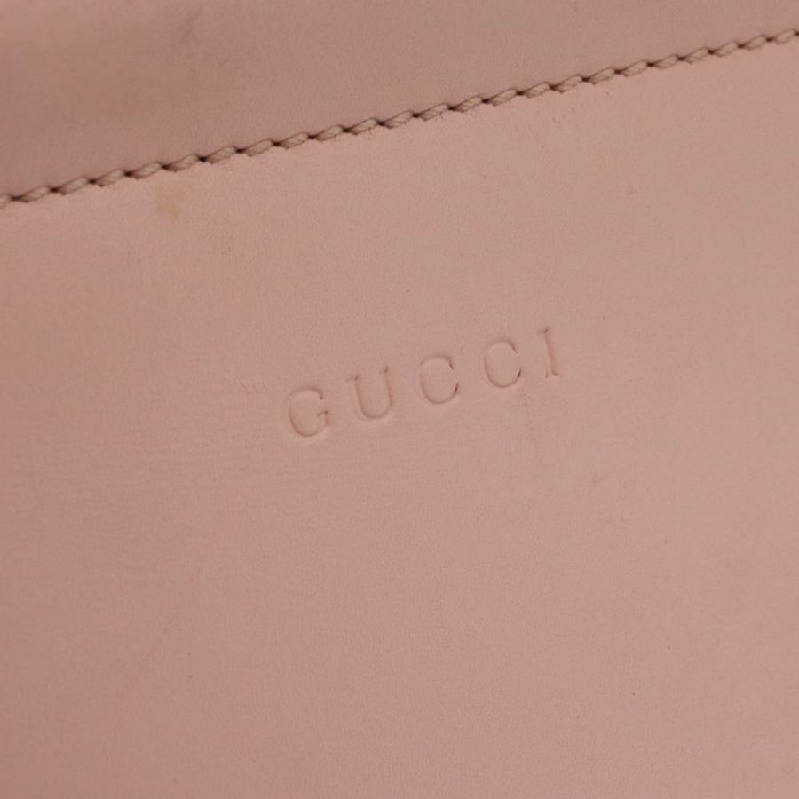 【日本直送】GUCCI Nim Fair 手提包 皮革 兩用 粉金 453767 正品 ka4024A-16