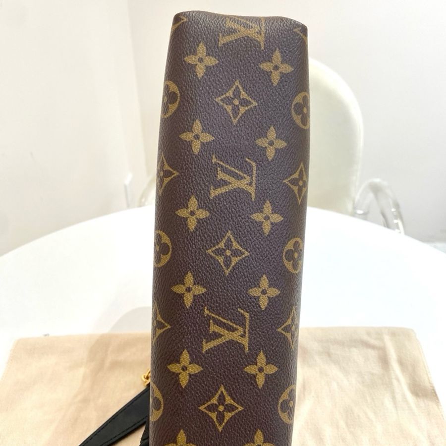 lv/路易威登 老花紅色拼皮Pallas系列chain傳奇單肩斜挎鏈條包 尺寸:25*7*16 附件:塵袋。-4