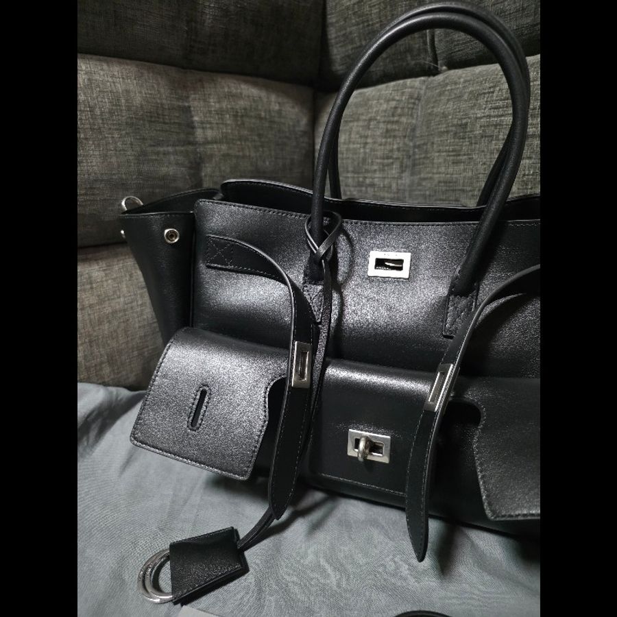 [全新] Balenciaga 巴黎世家 Bel Air 黑銀 small-9