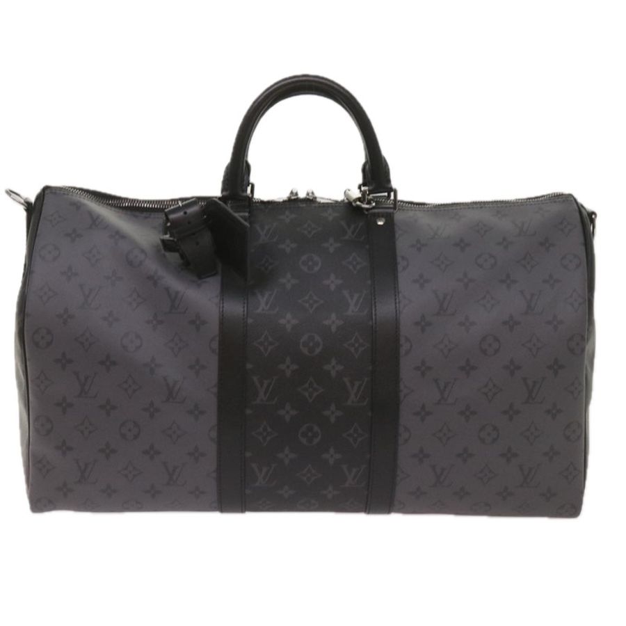 【日本直送】路易威登 Eclipse Reverse Keepall Bandouliere 50 旅行包 M45392 LV Auth 68414SM-12