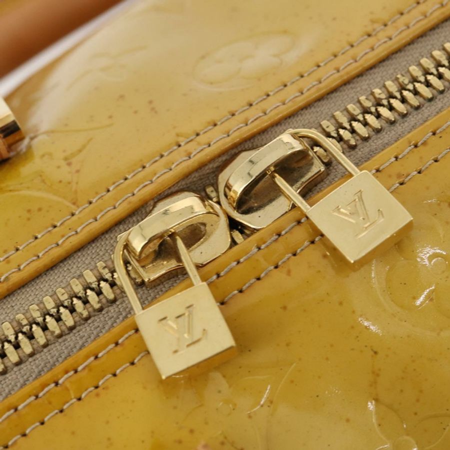 【日本直送】路易威登 Monogram Vernis Mercer 波士頓包米色 M91000 LV 正品 ARZ413-18