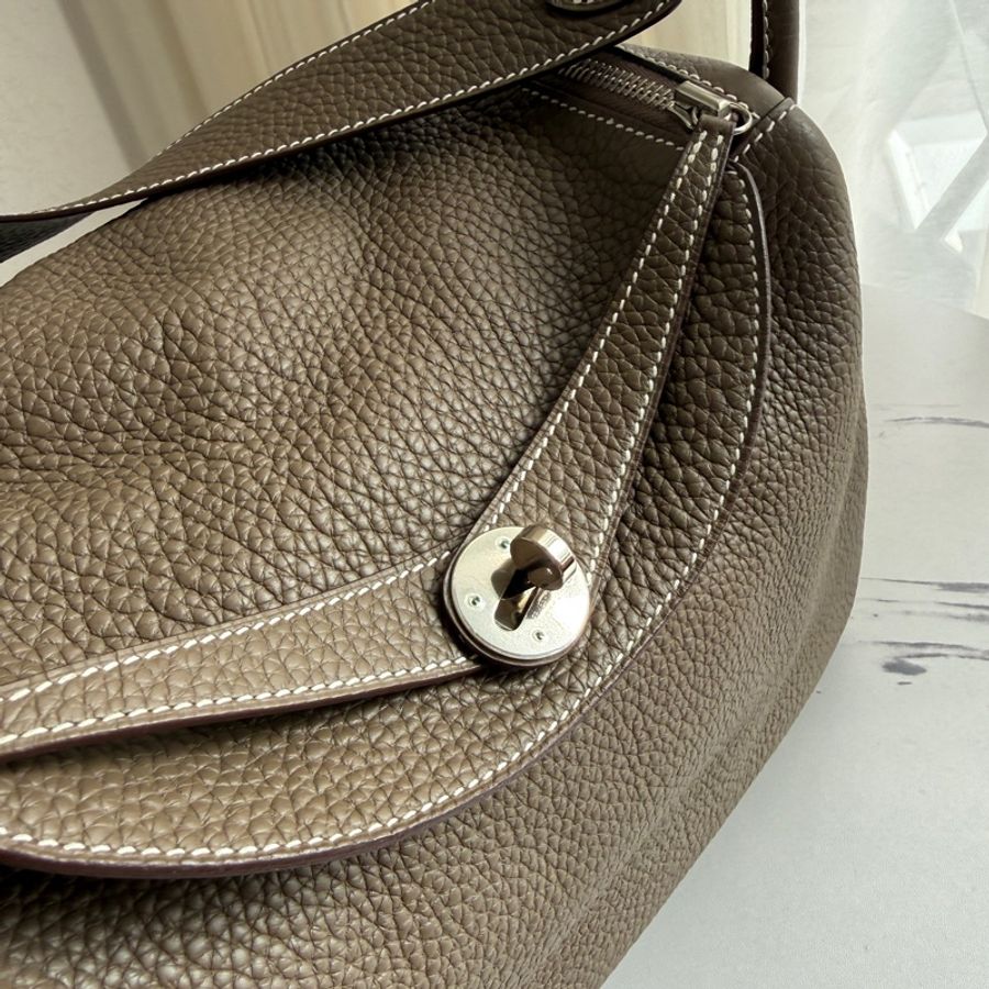 愛馬仕Hermes lindy30 大象灰銀釦 最便宜最優惠🥲💕💕-14