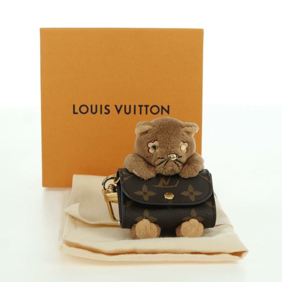 【日本直送】路易威登 Monogram LV 可愛吊飾 M01561 LV 正品 AMZ464M-11