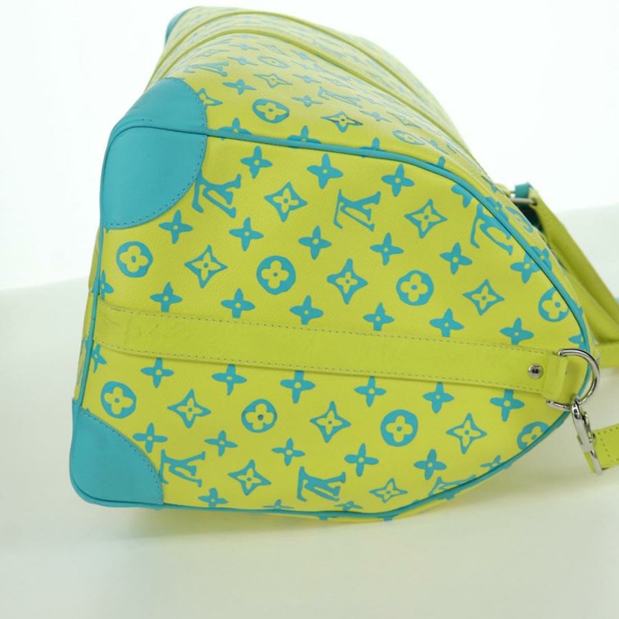 【日本直送】路易威登 Playground Keepall Bandouliere 50 旅行包 黃色 M21869 正品 AMZ519SM-3